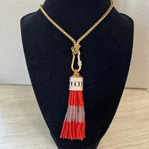 Stella & Dot Brio Tassel Necklace